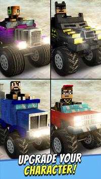 Mine Monster Truck Survival 3D screenshot 10