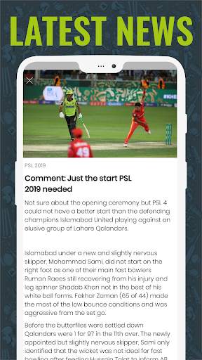 Cricingif - PSL 6 Live Cricket Score & News screenshot 7