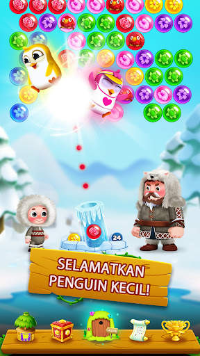 Bubble Shooter-Permainan Bunga screenshot 4