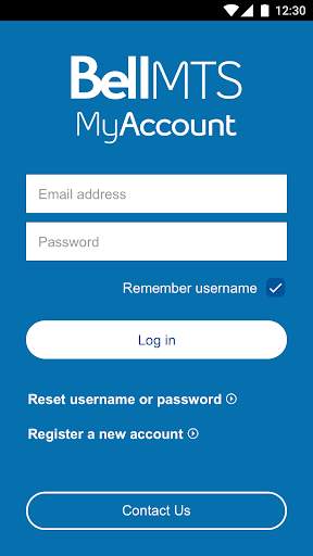 Bell MTS MyAccount screenshot 1