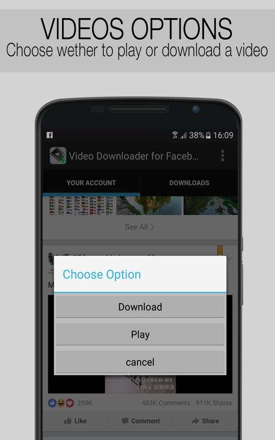 Video Downloader For Facebook screenshot 4