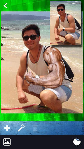 Body Gym Editor Foto - Stiker Otot screenshot 4