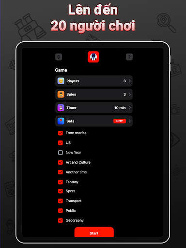 Gián điệp - Trò chơi tiệc bàn screenshot 7