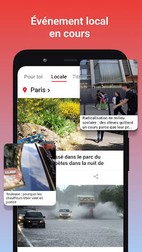 Nouvelles locales - Temps réel screenshot 2