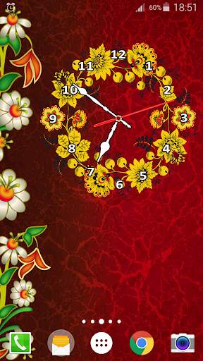 Ornament Clocks Live Wallpaper screenshot 4