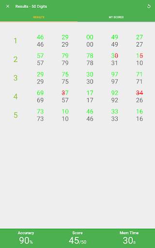 Memory Ladder - Numbers Trainer скриншот 9