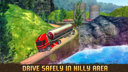 Uphill Oil Truck Simulator screenshot 3