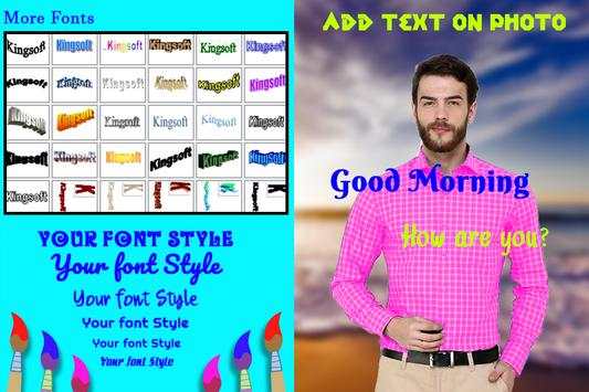 Man Formal Shirt Photo Suit screenshot 4