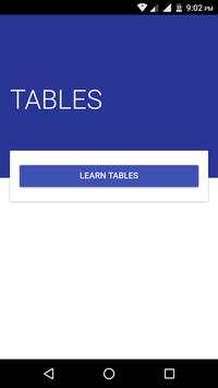 Tables-All Mathematics Tables in one screenshot 1