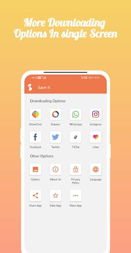 SaveIt -SnackVideo, Roposo, Likee, Tiktok, Insta screenshot 2