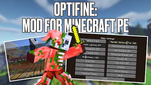 OptiFine: Mod for Minecraft PE screenshot 1