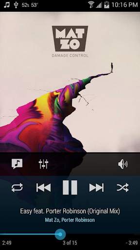 Cloudskipper Music Player screenshot 1