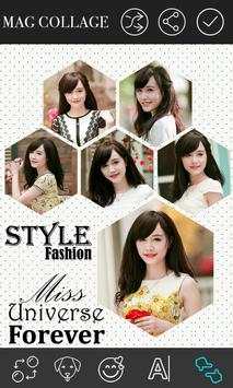 Magazine Photo Collage Frame screenshot 3