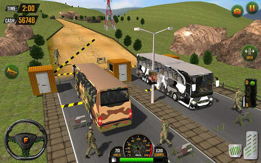 kami bis mengemudi tentara - pasukan transporter screenshot 13