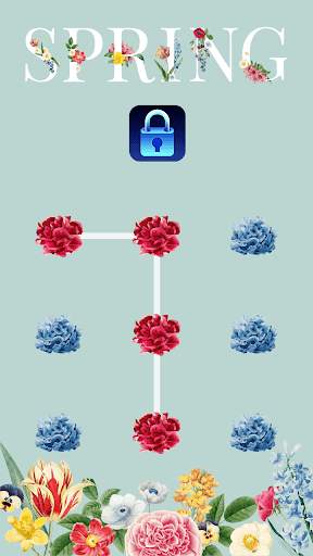 Spring Flowers - App Lock Master Theme screenshot 2