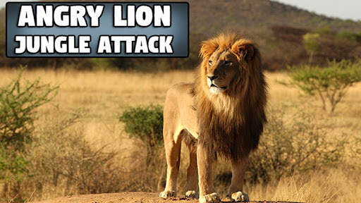Angry Lion Jungle Attack स्क्रीनशॉट 1