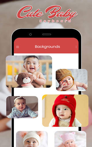 Cute Baby Photo Keyboard screenshot 7