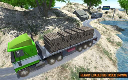 Heavy Cargo Truck Driving Game screenshot 4
