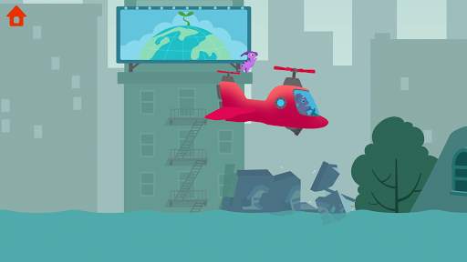 Dinosaur Helicopter - for kids screenshot 1