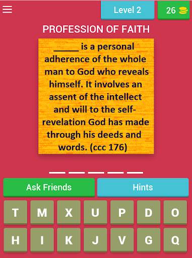 Catechism Quiz (Catholic Word Game) screenshot 6