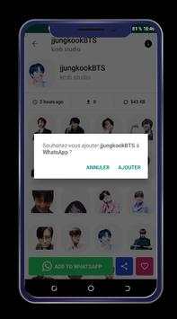 Jungkook Stickers for WhatsApp screenshot 5