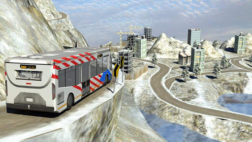 Snow Hill Bus Drivingsimulator screenshot 1