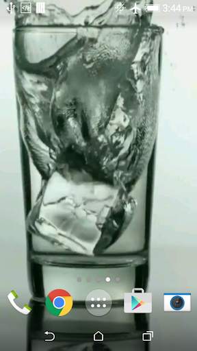 Ice Cubes Live Wallpaper screenshot 4