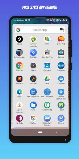 R Launcher for Android R 11 screenshot 2