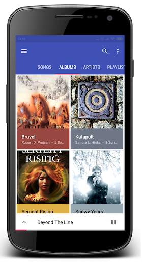 Blu Music Player screenshot 3
