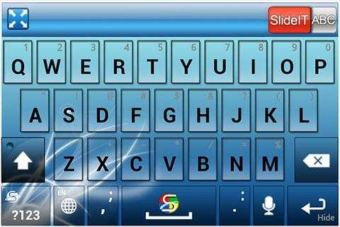 SlideIT Windows 7 Skin screenshot 4