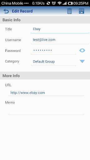 Gold Lock - Password Manager screenshot 3