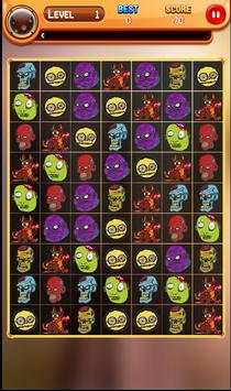 Zombie War Crush screenshot 1