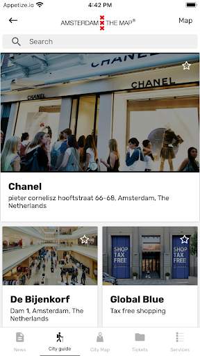 Amsterdam The Map: City Guide screenshot 2