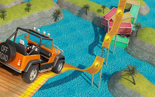Offroad Jeep Prado Driving - Car Stunt screenshot 20