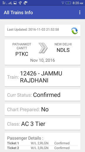 All Trains Info & PNR Status - IRCTC Railway App screenshot 3