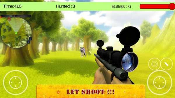 Wolf Hunting -3D Sniper Shooter screenshot 3