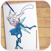 Learn How to Draw Pokemon Sun Moon أيقونة
