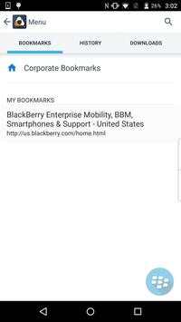 BlackBerry Access screenshot 2
