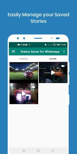 Status Saver for Whatsapp - Video Dowloader 3 تصوير الشاشة