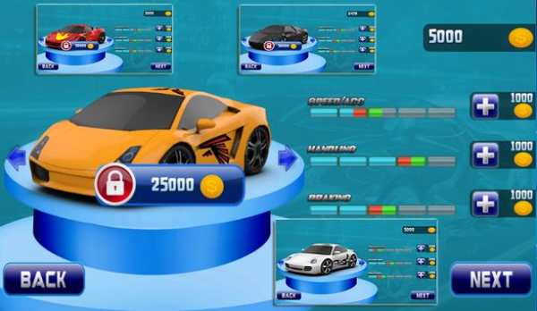 Crazy Car Racing 2016 screenshot 1