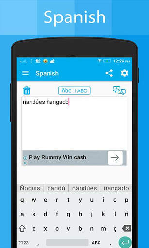 Spanish Keyboard and Translator screenshot 6