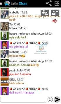 Latin Chat Rooms screenshot 5