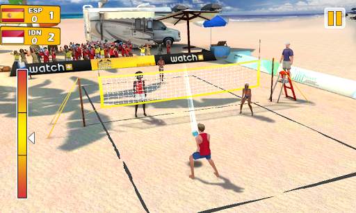 วอลเลย์บอลชายหาด 3D screenshot 2