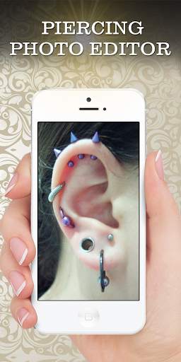 Piercing Photo Booth Editor screenshot 1