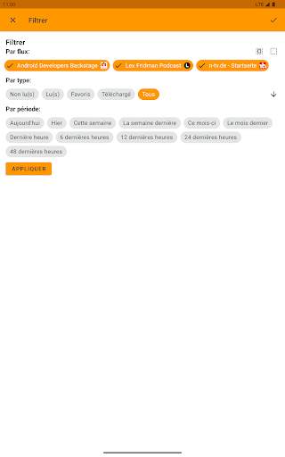 Lecteur RSS hors ligne screenshot 6