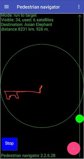 Pedestrian navigator screenshot 3
