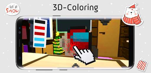 TIE DYE 2 Paint Among Toy For Children 3D Coloring screenshot 1