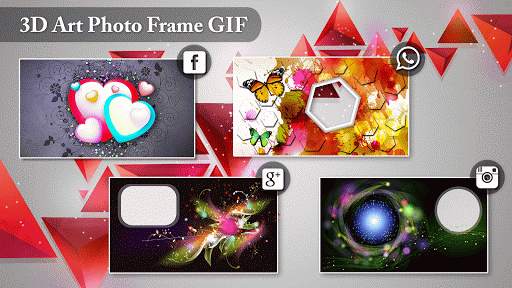 3D Art Photo Frame Editor Effects 2 تصوير الشاشة