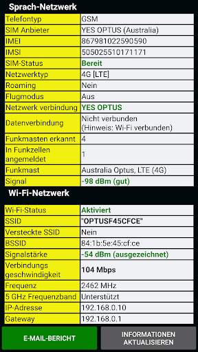 Telefon informationen (Telephone information) screenshot 4