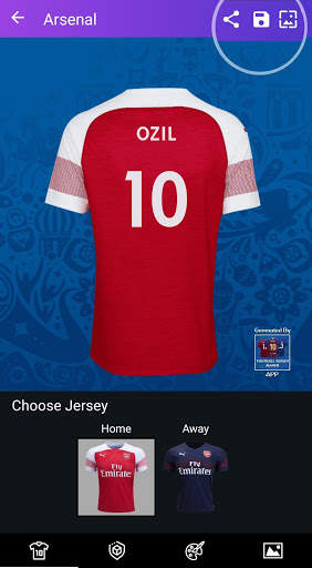 Football Jersey Maker स्क्रीनशॉट 5